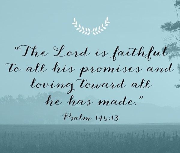 REHEARSE HIS FAITHFULNESS!